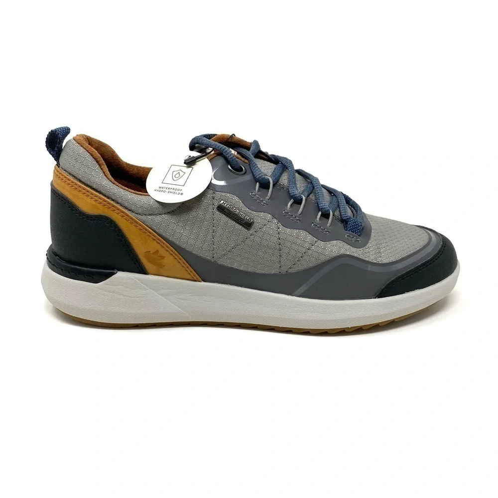 Women’s Cobb Hill Skylar M Lace Waterproof Sneakers – Grey XWIDE
